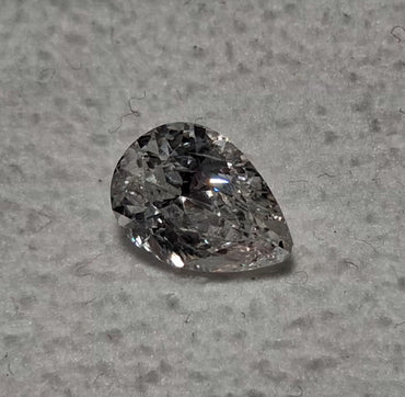 0.99 CT Natural Pear Cut Broken FG I1