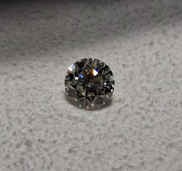 0.71 CT Natural Round Brilliant K-L I1