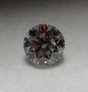 0.70 CT Round Brilliant Natural Diamond H-I I1