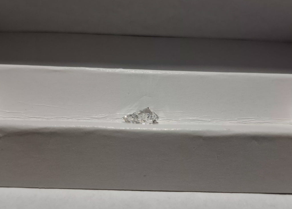 HRD 1.01 CT Natural Pear Brilliant G I1 EX VG