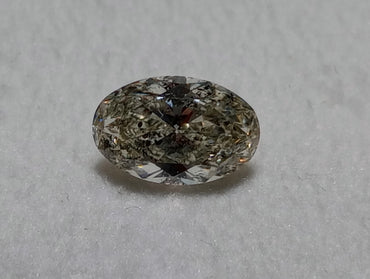 1.01 CT IGI Oval Brilliant Natural Diamond I I1 XXVG