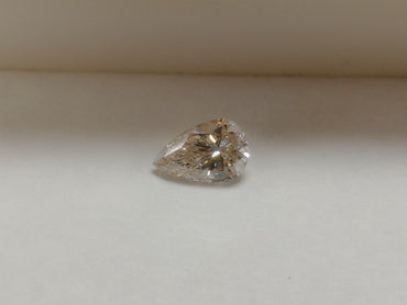 0.78 CT Natural Pear Shape L I1