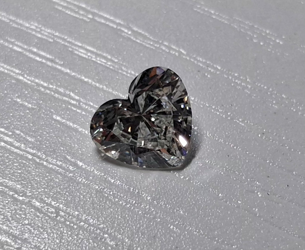 GIA 1.01 CT Natural Heart Shape I SI2 Nice Make