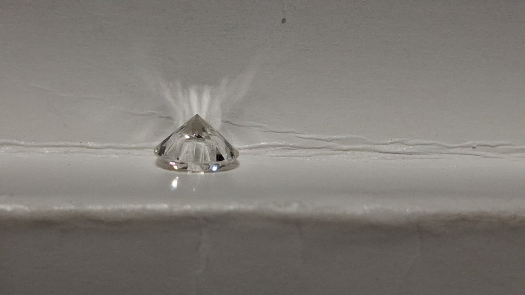 0.58 CT Natural Round Brilliant H-I SI1