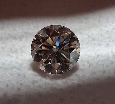 GIA 2.01 CT Natural Round Brilliant ST Light Brown SI1