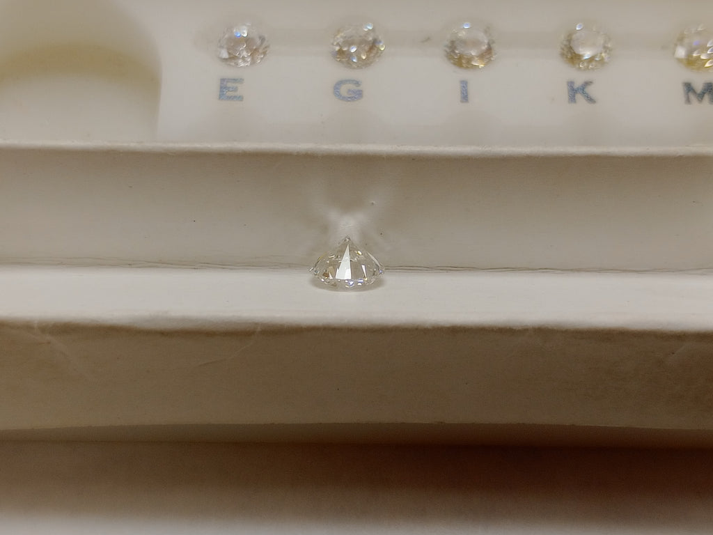 1.01 CT Natural Round Brilliant HI I1