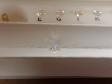 0.70 Round Brilliant  Cut natural Diamond DE I1