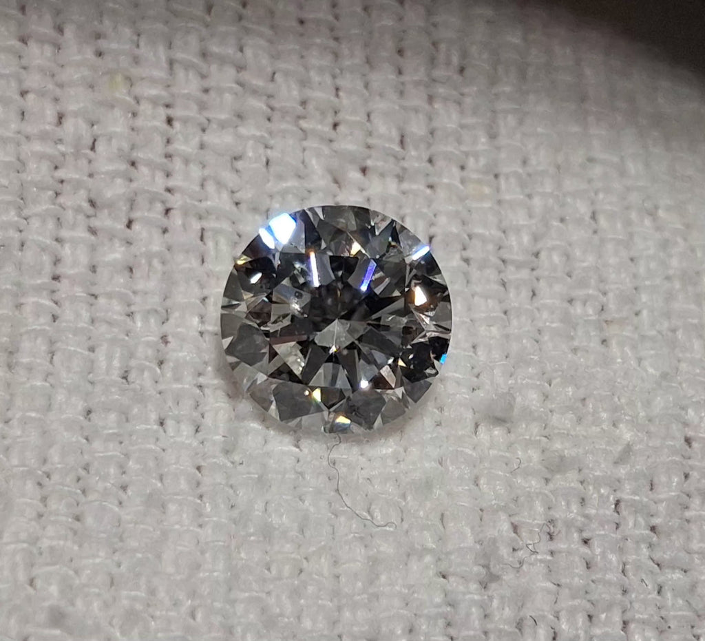 GIA 2.00 CT Natural Round G SI2 Nice Make