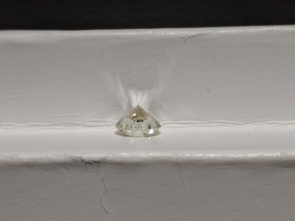 0.71 CT Natural Round Brilliant K-L I1