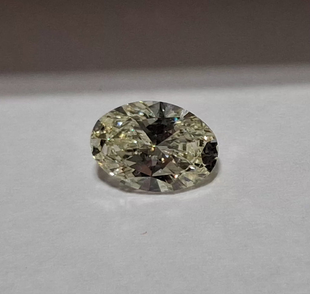 IGI 1.00 CT Natural Oval Brilliant L SI2 XX