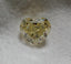 3.23 CT GIA Modified Heart Shaped Natural Diamond W-X VVS1 Beautiful Yellow