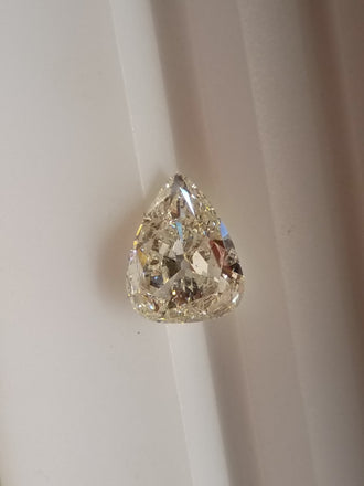 GIA 3.02 CT Pear Modified Diamond, J, I1 (-57)