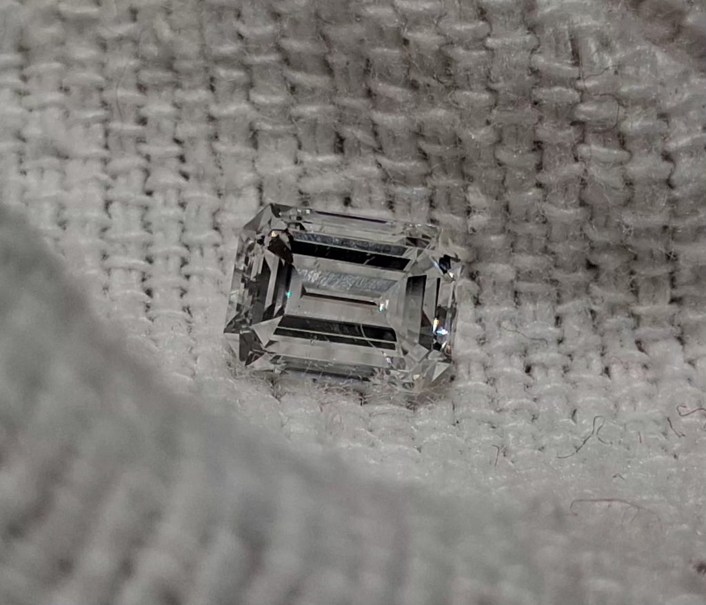 GIA 1.02 CT Emerald Cut Natural G SI2