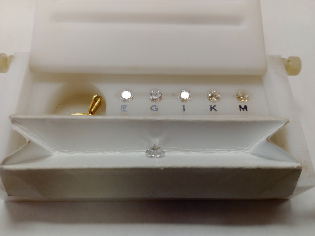 GIA 1.10 CT Round Diamond, F, I1 (-64)