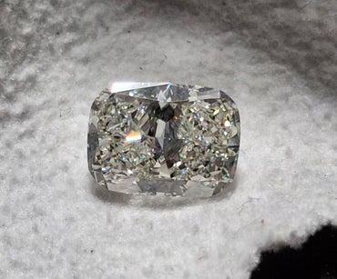 GIA 2.01 CT Natural Elongated-Cushion Cut L VVS1