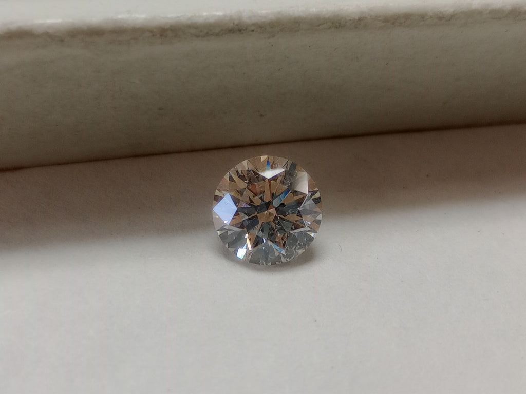 GIA 1.26 CT Round Diamond, G, I1