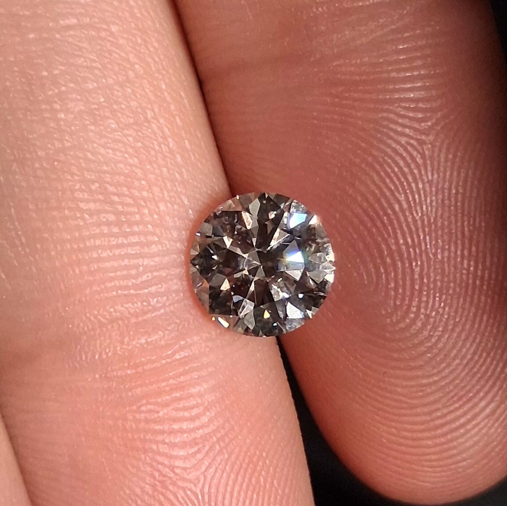 IGI 1.61 CT Natural Round Brilliant Q-R SI2 EX EX EX