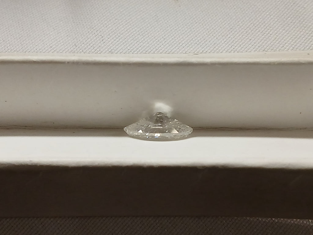 0.98 CT Marquise Cut Natural Diamond E-F I2-I3