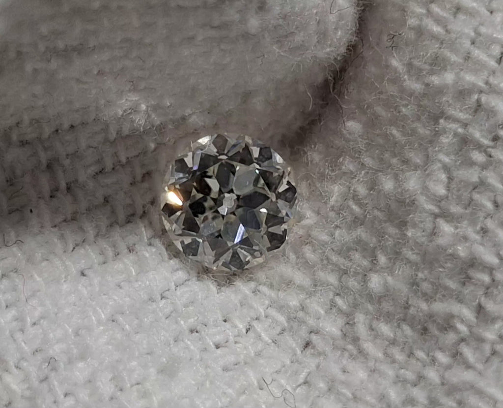 GIA 1.01 CT Natural Old European Cut J SI1