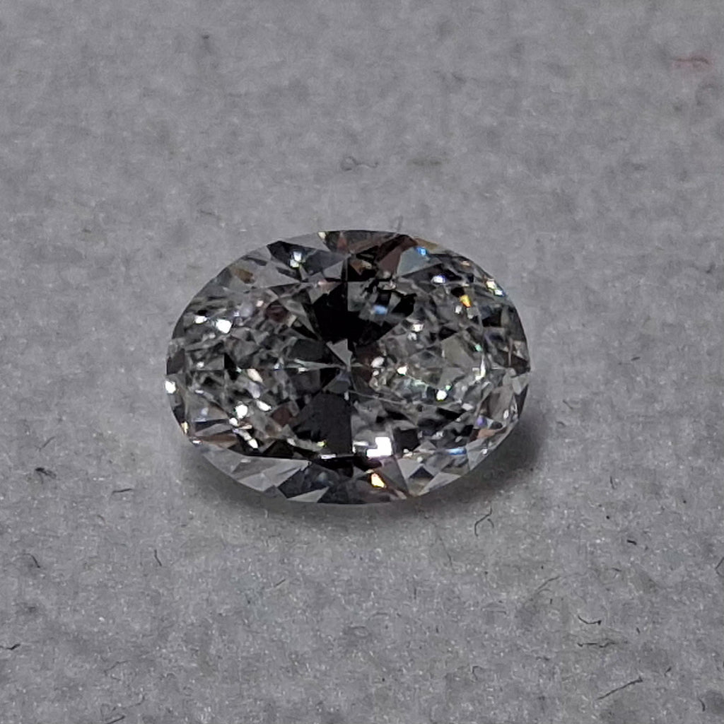 1.00 CT GIA Oval Brilliant Natural Diamond E SI1