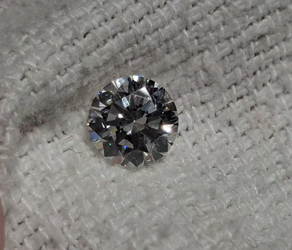 GIA 1.00 CT Natural Round F SI2