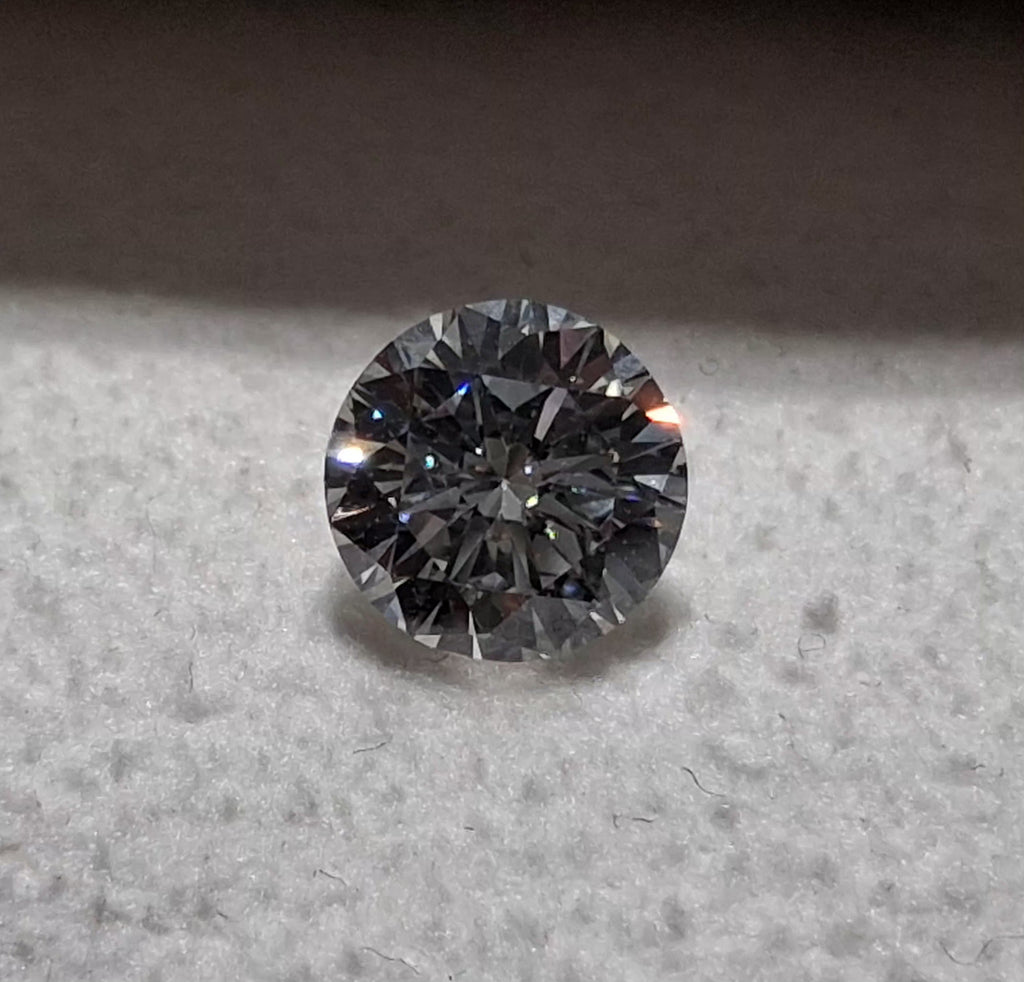 1.01 CT Natural Round Brilliant EF SI1 Chipped Culet