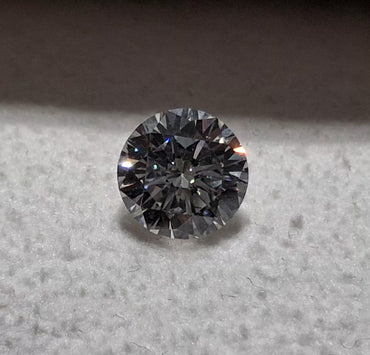 1.01 CT Natural Round Brilliant EF SI1 Chipped Culet