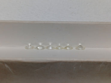 0.68 CT Marquise Cut Natural Diamonds (6) K-M SI1+