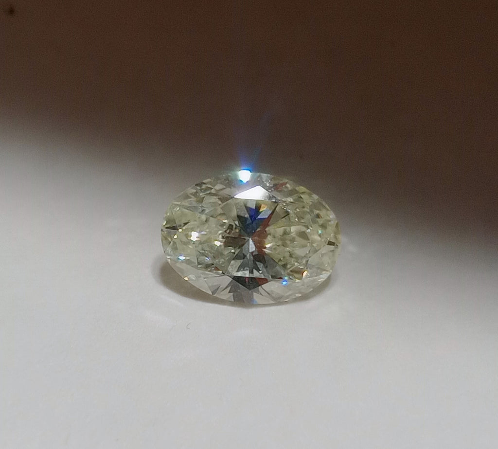 1.01 CT IGI Oval Shaped Natural Diamond K SI2