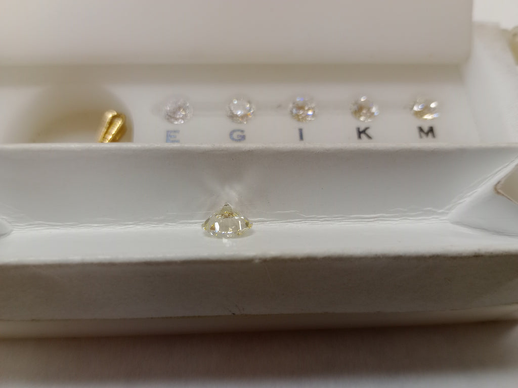 GIA 1.50 CT Round Diamond, M, SI2 XXX (-64)