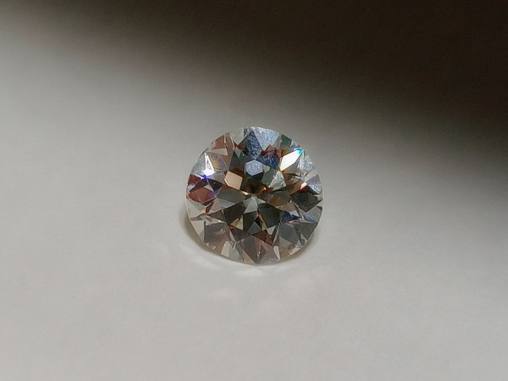 0.81 CT Old Cut Natural Diamond K-L SI2