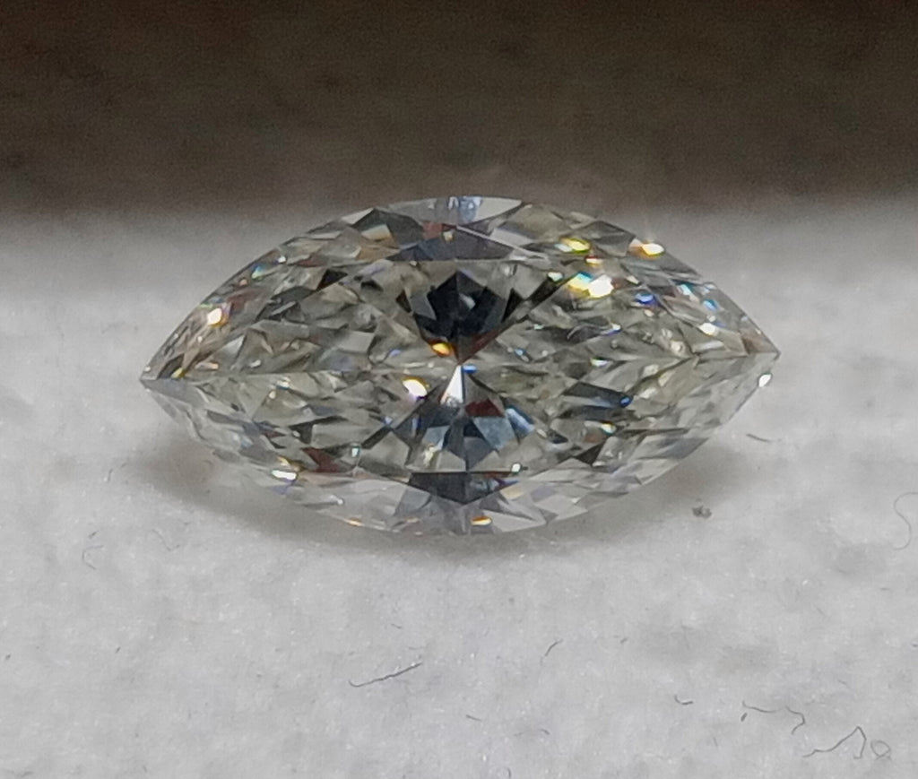 0.91 CT GIA Marquise Brilliant Natural Diamond J IF