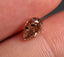 1 CT Natural Pink-brown Pear Cut I1