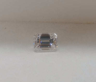 0.53 CT Natural Emerald Cut HI VS2