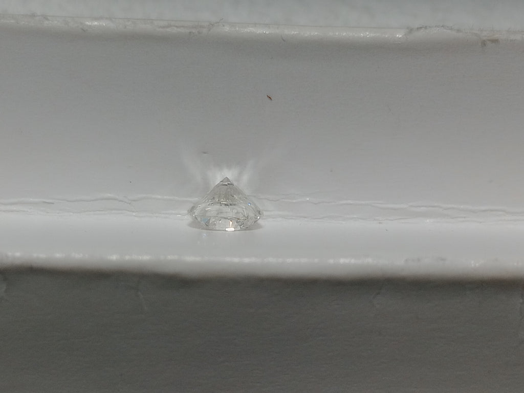 0.50 CT Round Brilliant Natural Diamond G-H I1
