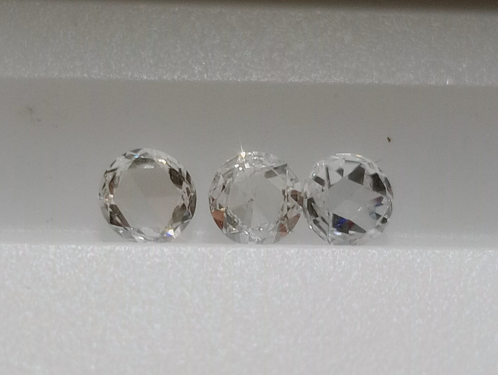 0.34 TCTW Round Cut Natural Diamonds (3) H-J SI