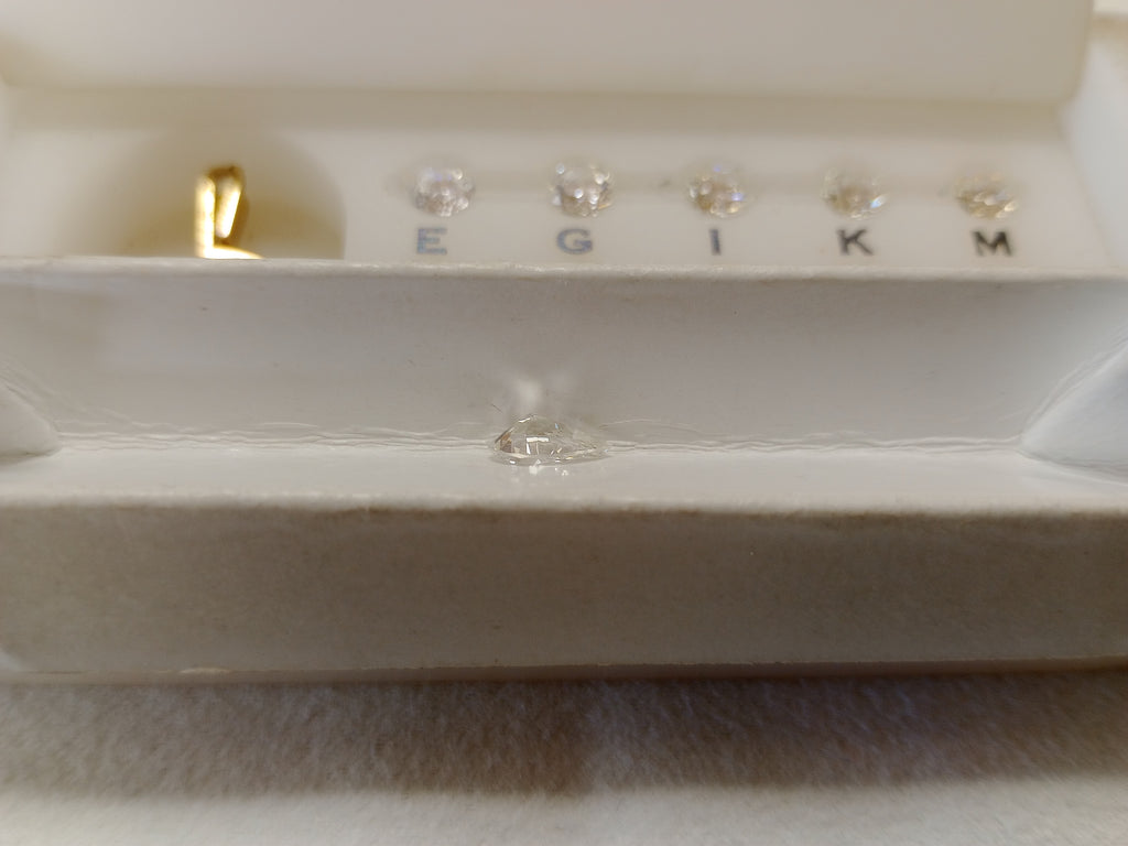0.73 Ct Pear I1 H-I