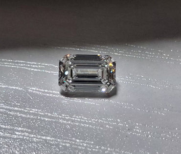 GIA 0.81 CT Natural Emerald Cut G VS2 EX VG
