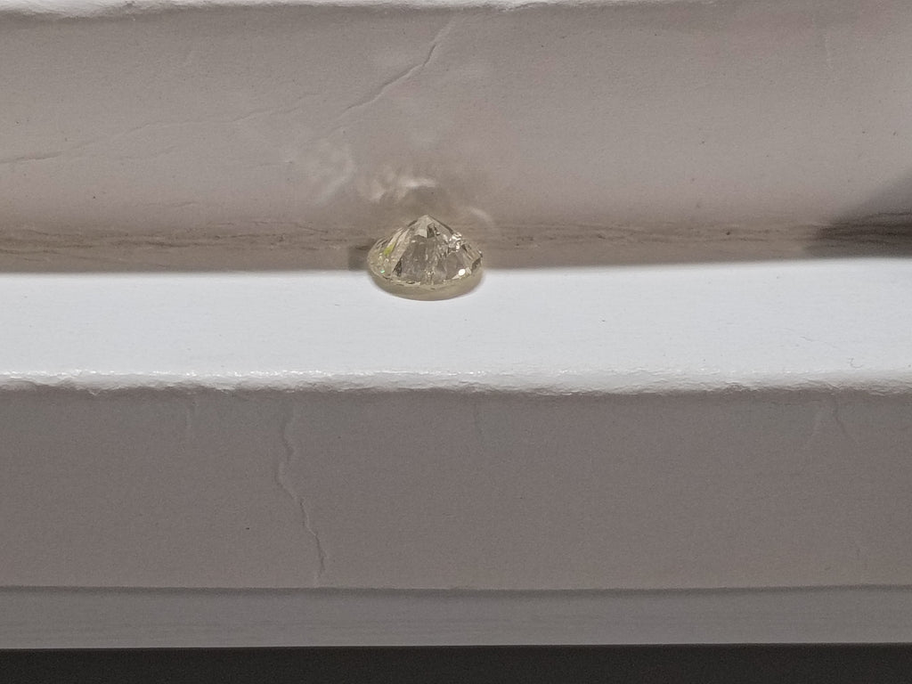 0.50 CT Round Brilliant Natural Diamond I-J I2