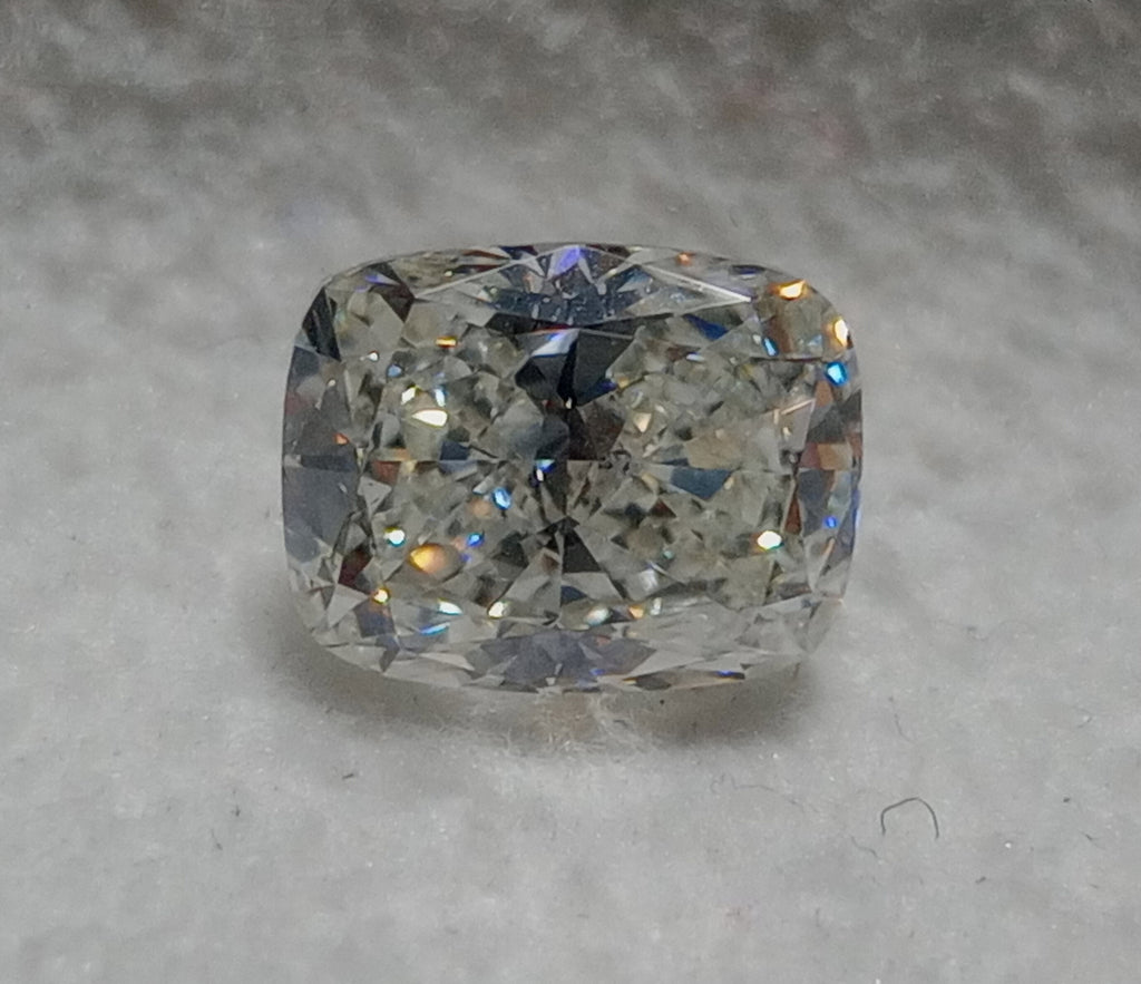 1.51 CT GIA Cushion Modified Brilliant Natural Diamond J SI2