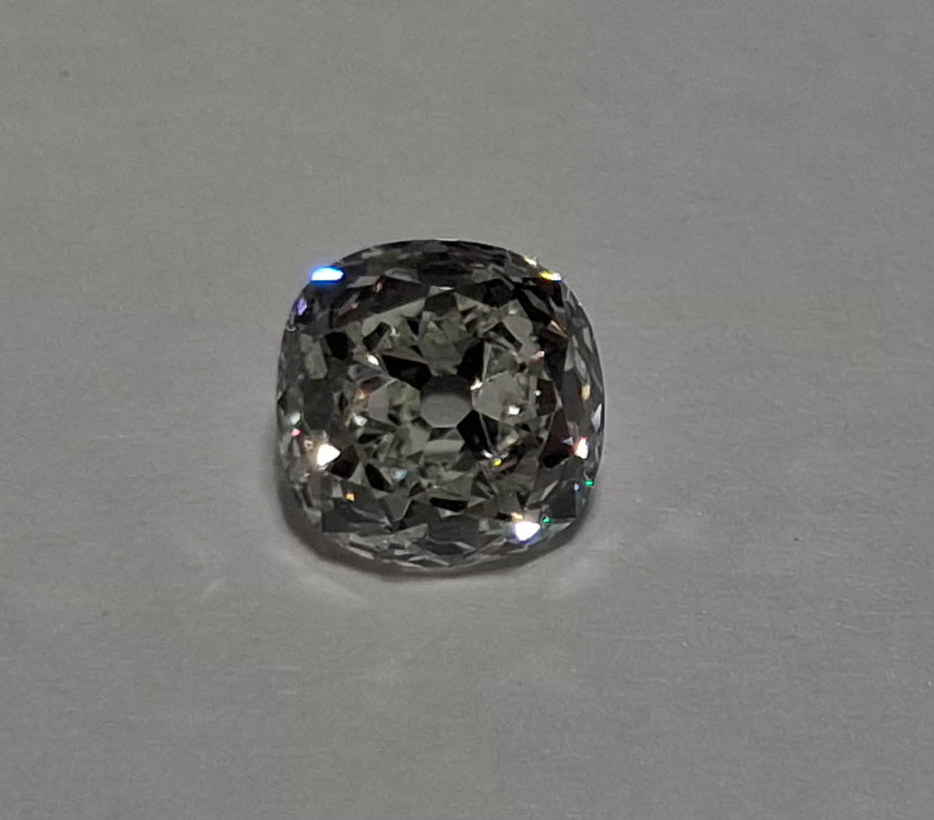 GIA 1.01 CT Natural Old Mine Cushion Cut J VS1