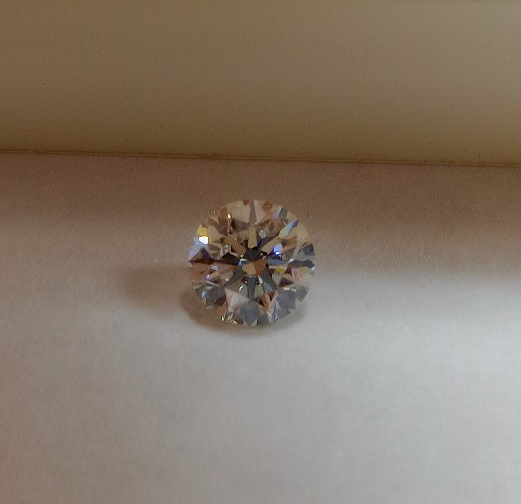 1.01 CT Natural Round Brilliant HI I1
