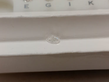 0.54 CT Natural Pear Shape GH I1