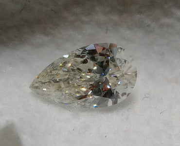 0.76 CT IGI Pear Shaped Natural Diamond I SI2