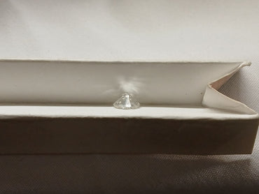 0.89 CT Round Brilliant Cut Natural Diamond F-G Chipped Vs1-Vs2