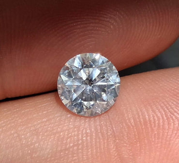 HRD 2.00 CT Natural Round Brilliant F P1 EX EX VG