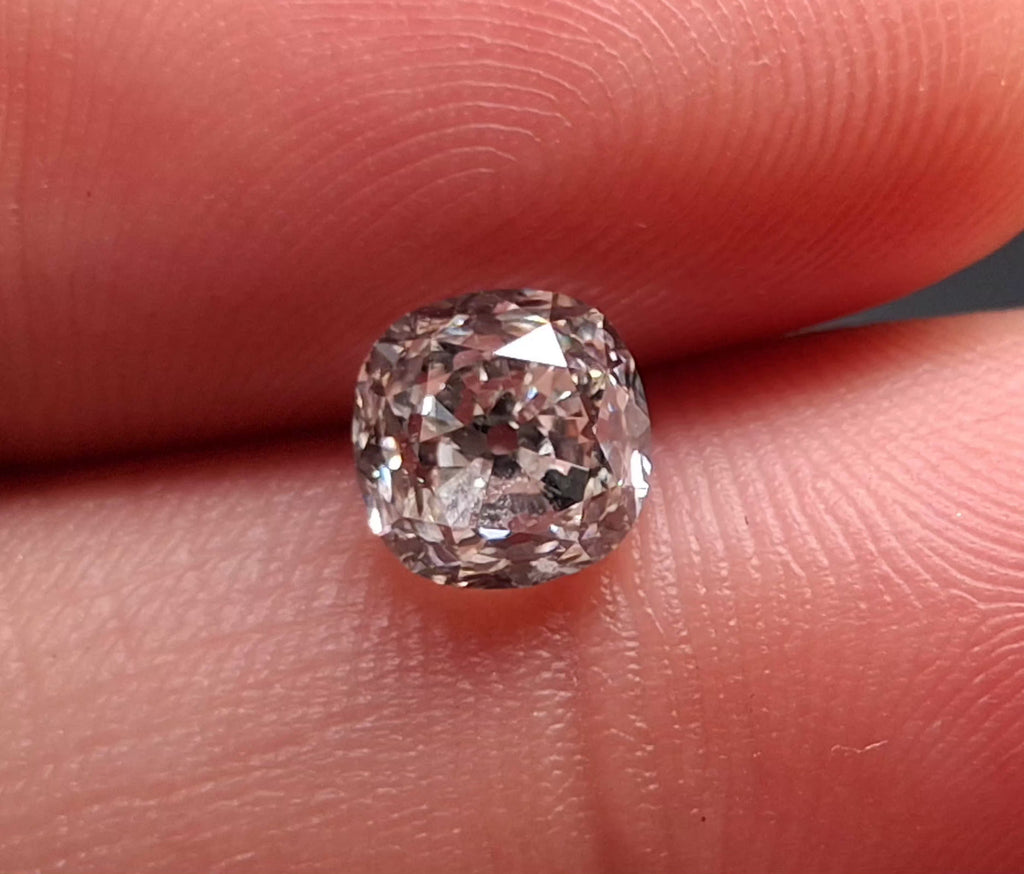 GIA 1.51 CT Natural Old Mine Cushion J SI2