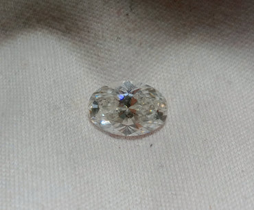 1.00 CT GIA Oval Cut Natural Diamond F SI2
