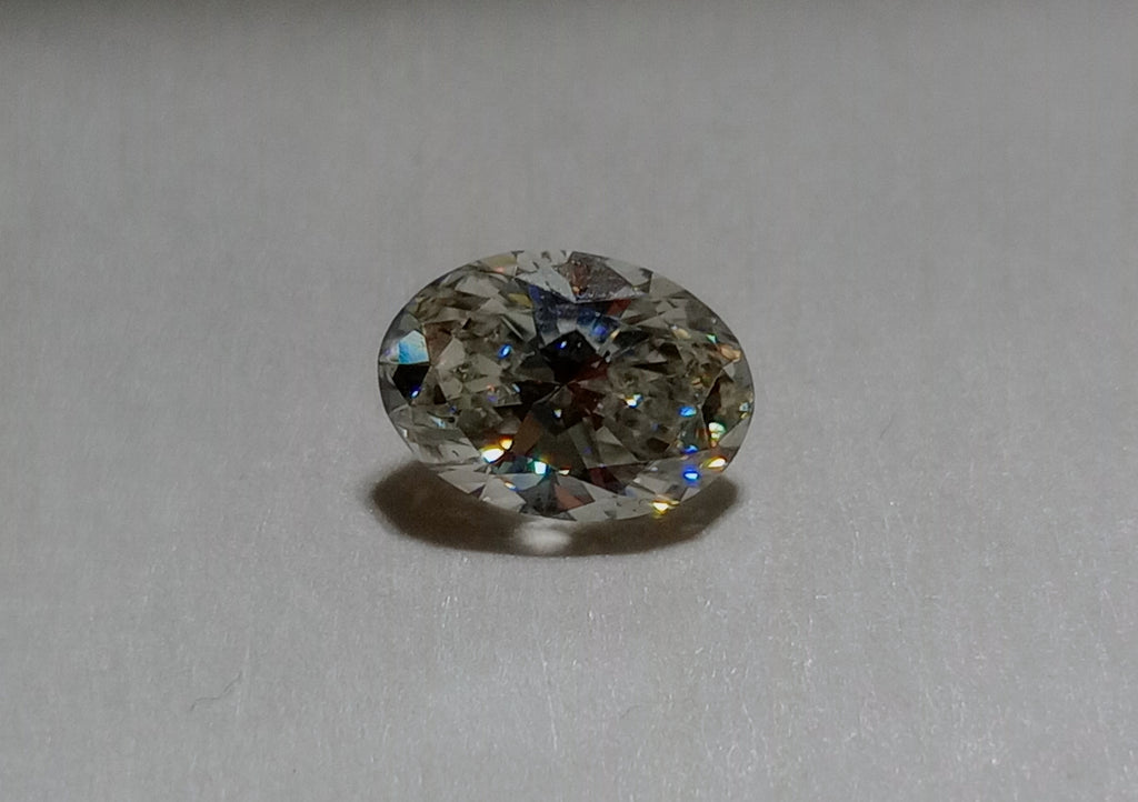 1.00 CT GIA Oval Cut Natural Diamond I SI1