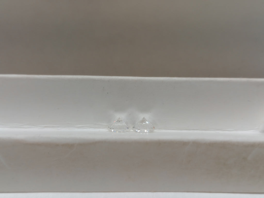1.07 CTW Round Brilliant Natural Diamond Match G-H VS-SI1